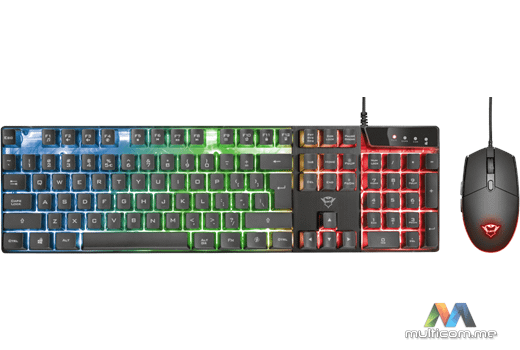 Trust GXT 838 Azor  Combo Gaming tastatura