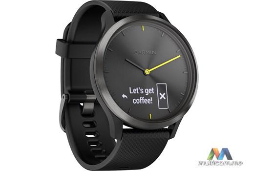 Garmin Vivomove HR Sport L Crni Smartwatch