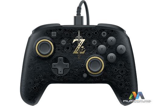 PDP Nintendo Switch Faceoff Deluxe Wired Pro Controller Zelda  gamepad