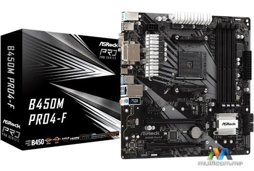 ASRock B450M PRO4-F Maticna ploca
