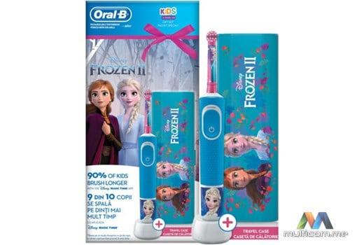 Oral B Set D100 Frozen+putna torbica 