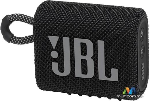 JBL GO 3 Black Zvucnik