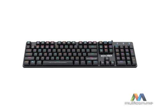 PowerLogic SMK-12R RGB KESTREL Red Gaming tastatura