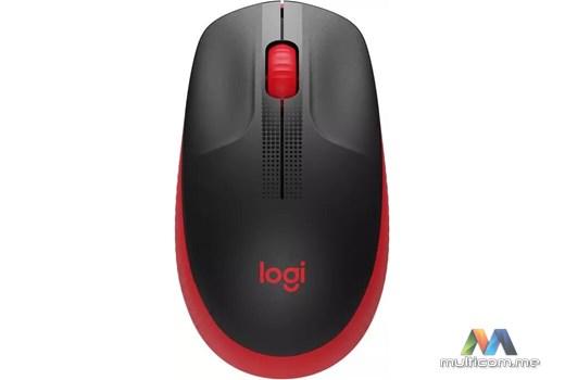 Logitech M190 crno/crveni