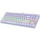 REDRAGON K552 RGB Bijela Gaming tastatura