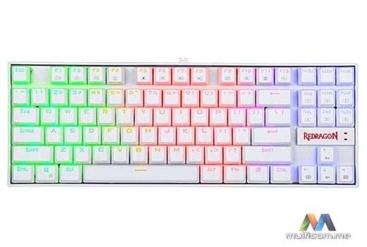 REDRAGON K552 RGB Bijela Gaming tastatura