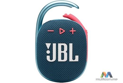 JBL Clip 4 Plavi/Pink Zvucnik