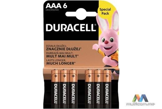 Duracell Basic AAA 6 kom Baterija