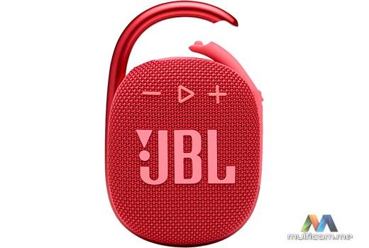 JBL Clip 4 Crveni  Zvucnik