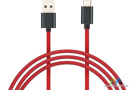 Xiaomi Mi Type-C Braided Cable 1m Red