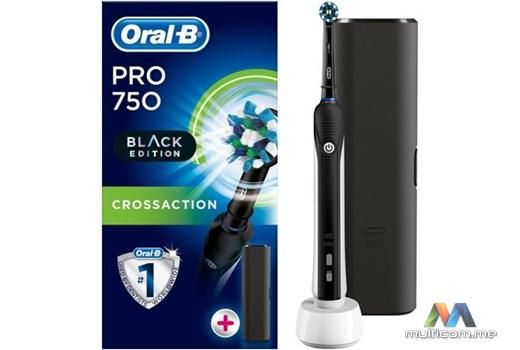 Oral B Pro 750 3D CrossAction Black Edition