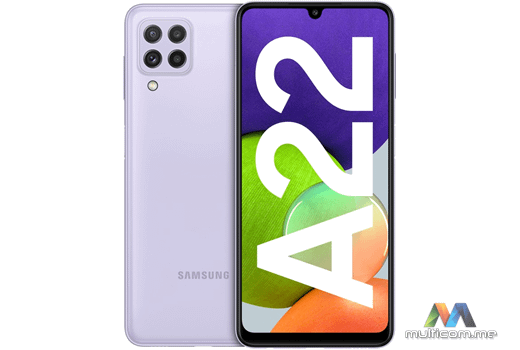 Samsung GALAXY A22 4GB 64GB Violet SmartPhone telefon