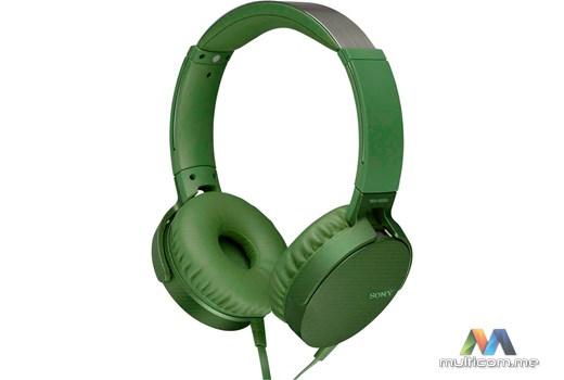 Sony MDR-XB550APG (maslina)