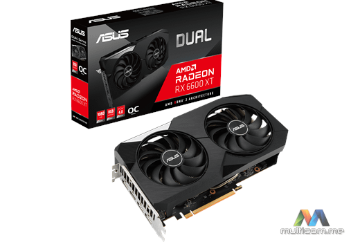 ASUS DUAL-RX6600-8G Graficka kartica