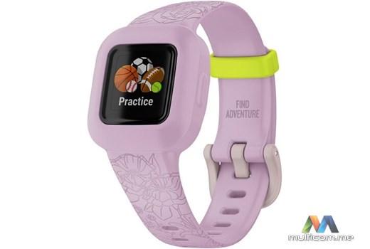 Garmin Vivofit JR3 Floral Pink - rozi Smartwatch