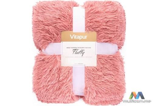 Vitapur Fluffy 200*200 (ruzicasti) 