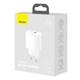 Baseus Quick Charger U+C 20W EU (White) Oprema za telefone