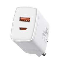 Baseus Quick Charger U+C 20W EU (White)