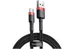 Baseus Type-C 2A 2M (Red/Black)