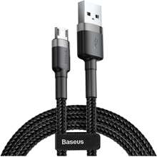 Baseus USB For Micro 1.5A 2M (Gray/Black)
