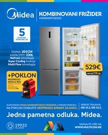 Midea frizider plus nespresso