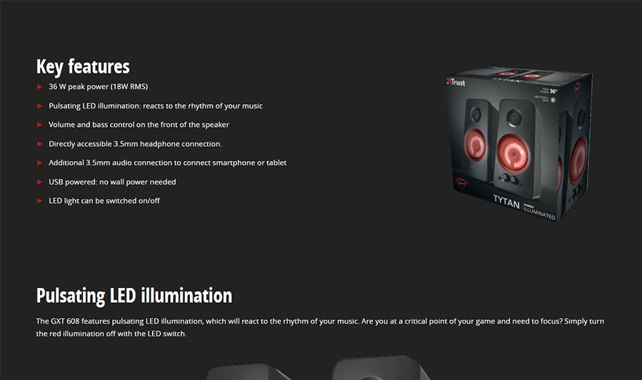 Trust GXT 608 Tytan Illuminated