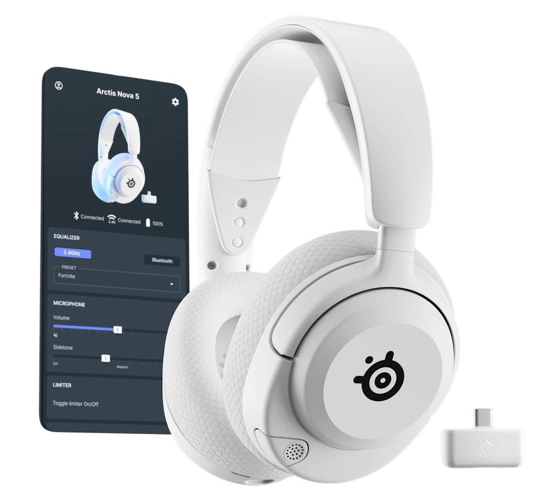 SteelSeries Arctis Nova 5P White