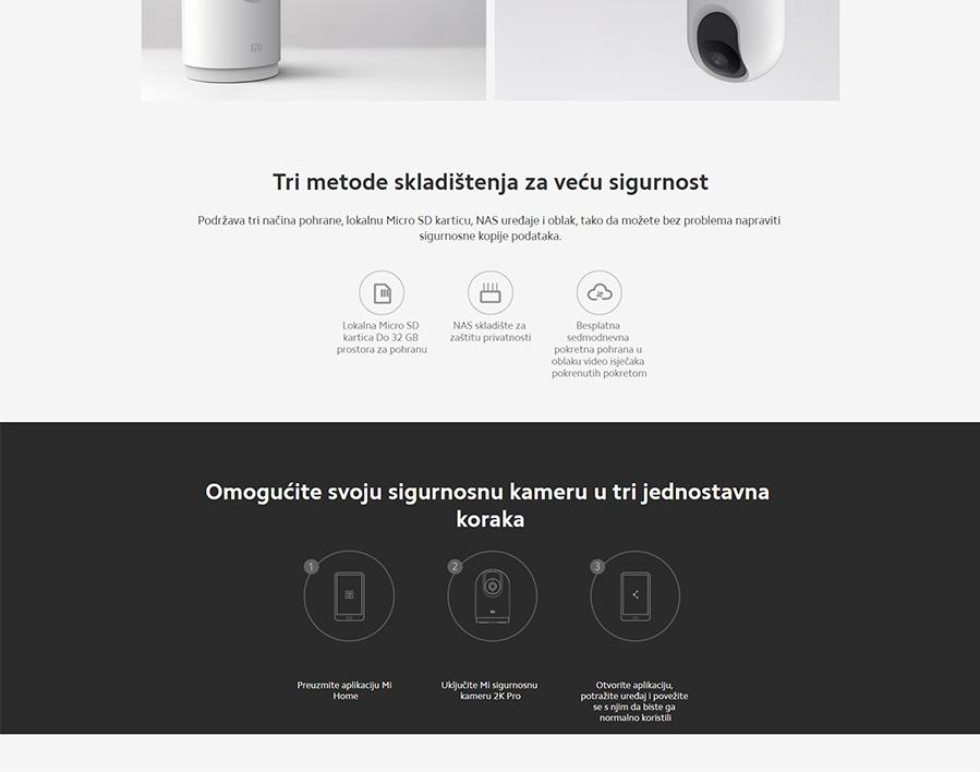 Xiaomi Mi 360° Home Security Camera 2K Pro