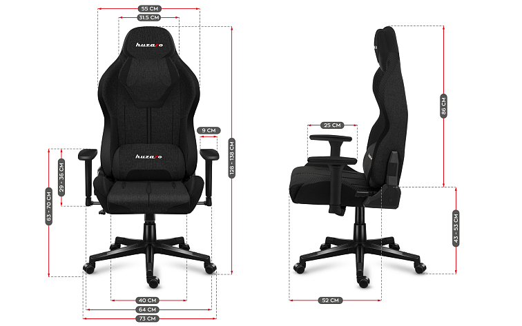 Huzaro Force 7.9 (Black Mesh)