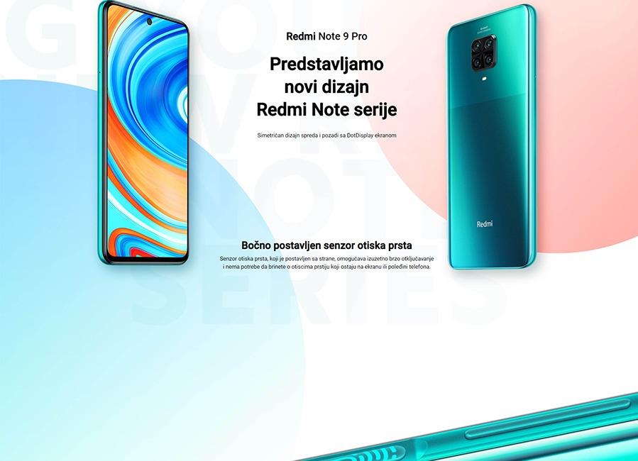 Xiaomi Redmi Note 9 Pro 6GB 64GB Grey