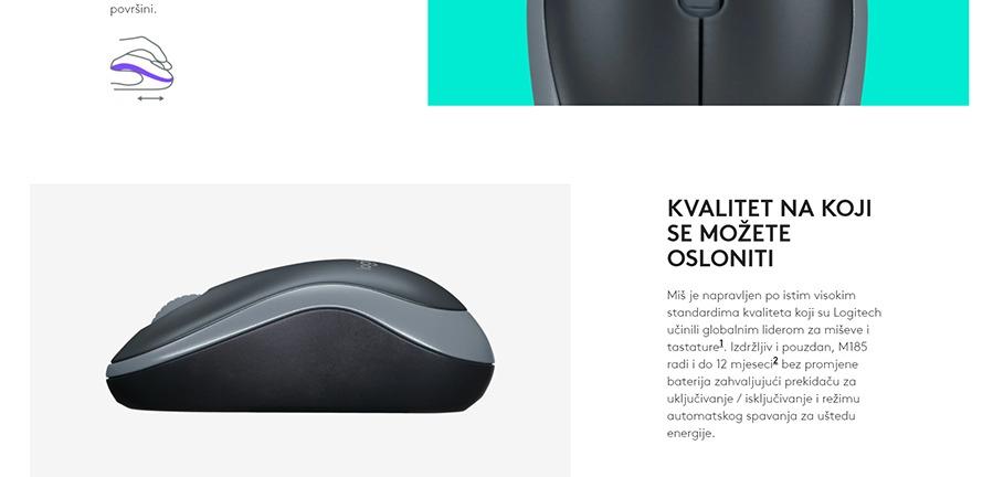 Logitech M185 plava