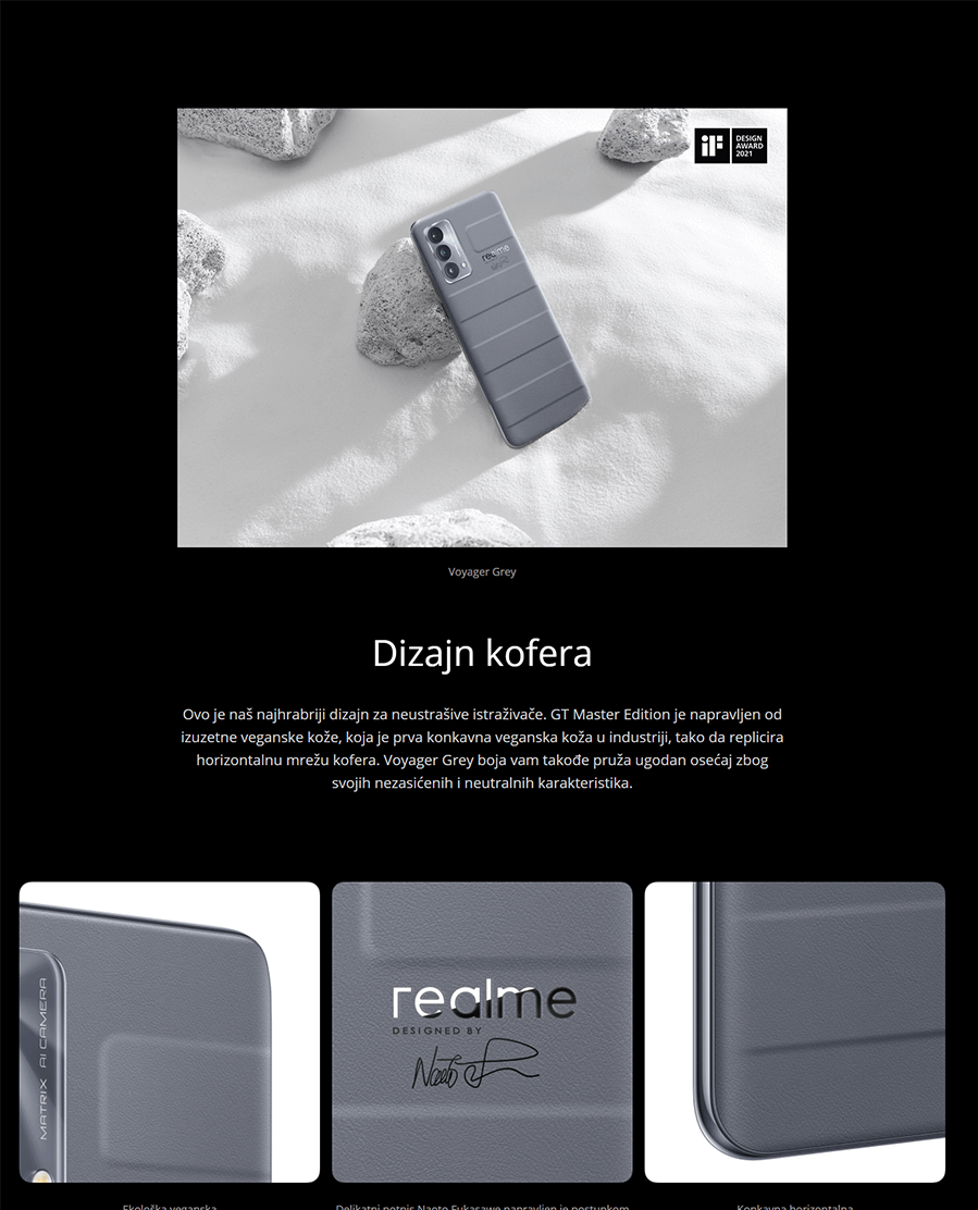 RealMe GT Master 6GB 128GB (Cosmos Black)