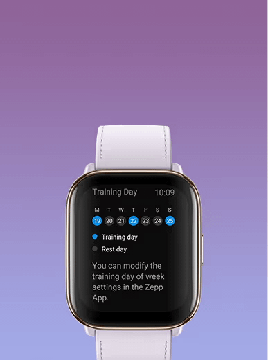 Amazfit Active (Lavender Purple) smartwatch
