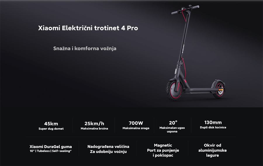 Xiaomi Electric Scooter 4 Pro