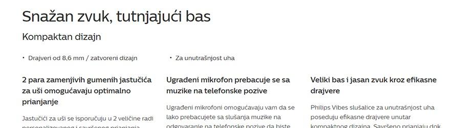 Philips SHE3555WT/00