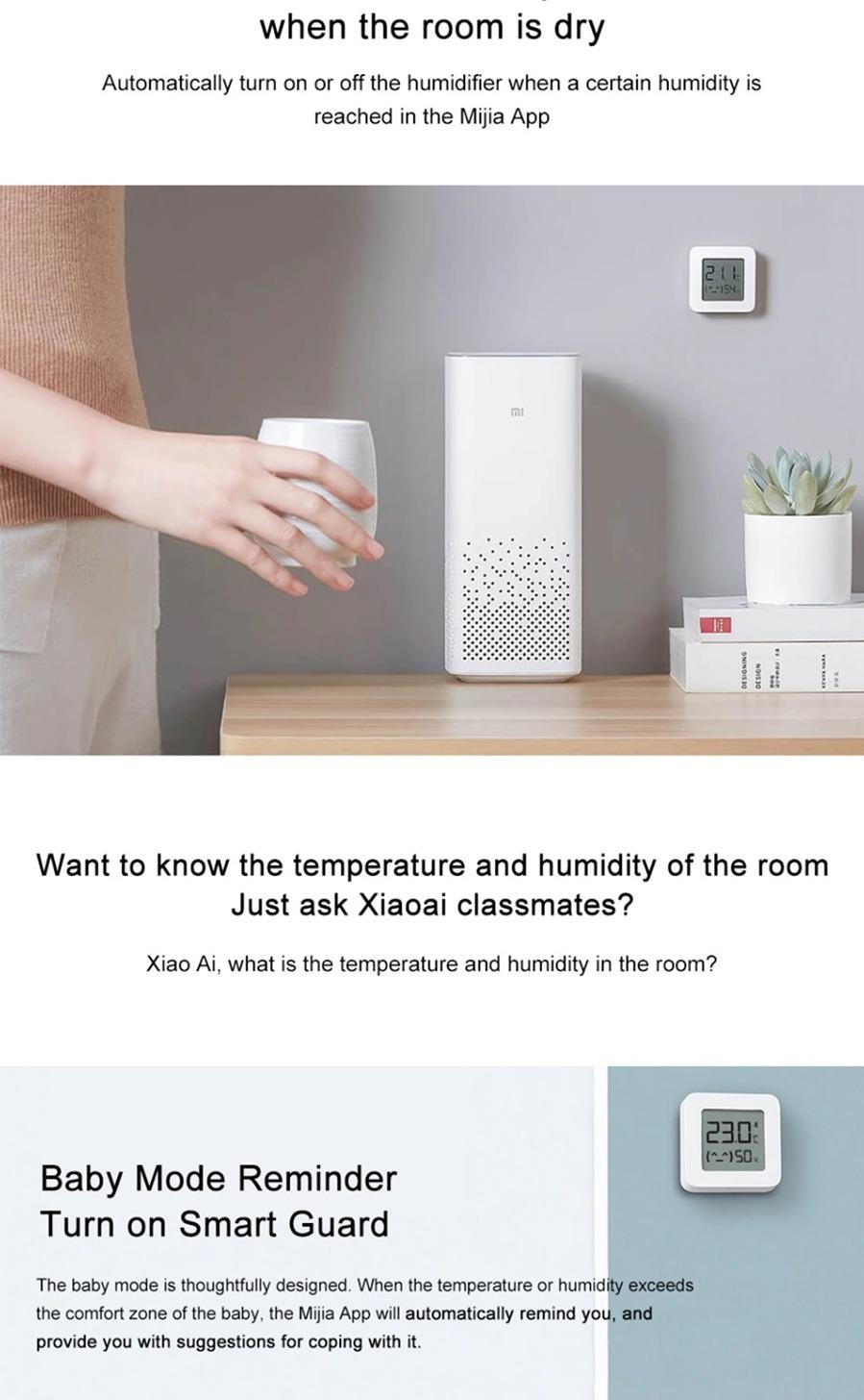 Xiaomi Mi Temperature and Humidity Monitor 2