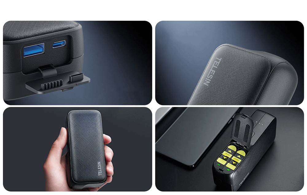 TELESIN GP-PB-001 charger and power bank