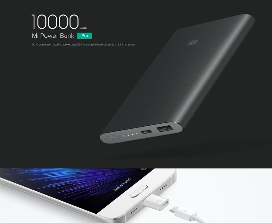 Xiaomi 10000mAh Mi Power Bank Pro Gold