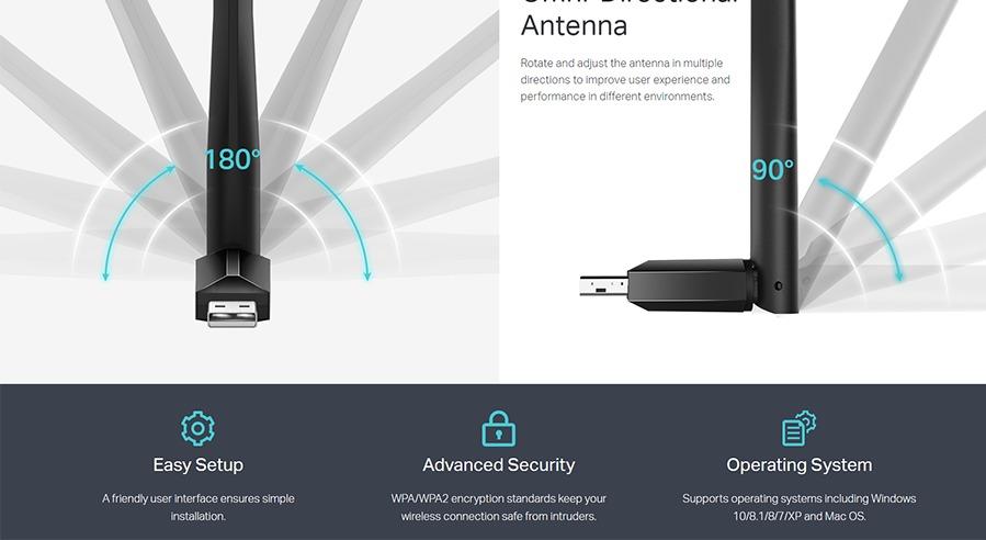 TP LINK ARCHER T2U PLUS