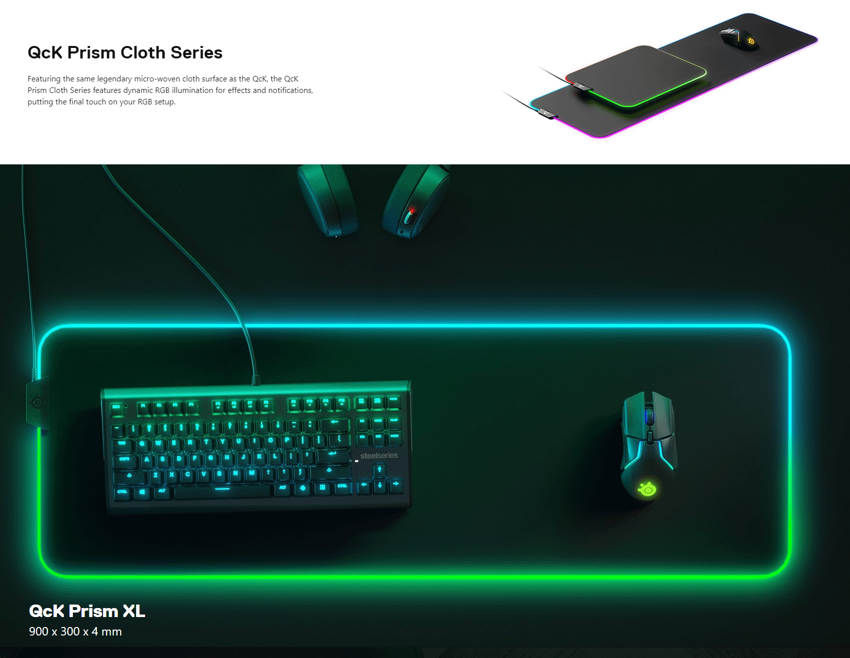 SteelSeries  Prism Cloth - XL