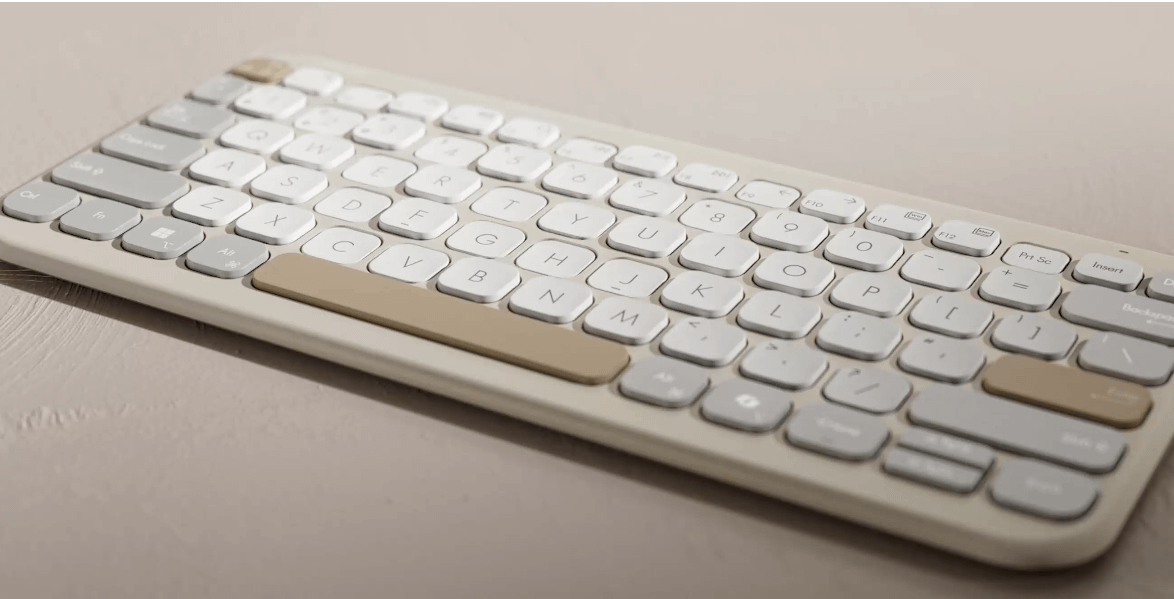 Asus Marshmallow KW100 Beige tastatura