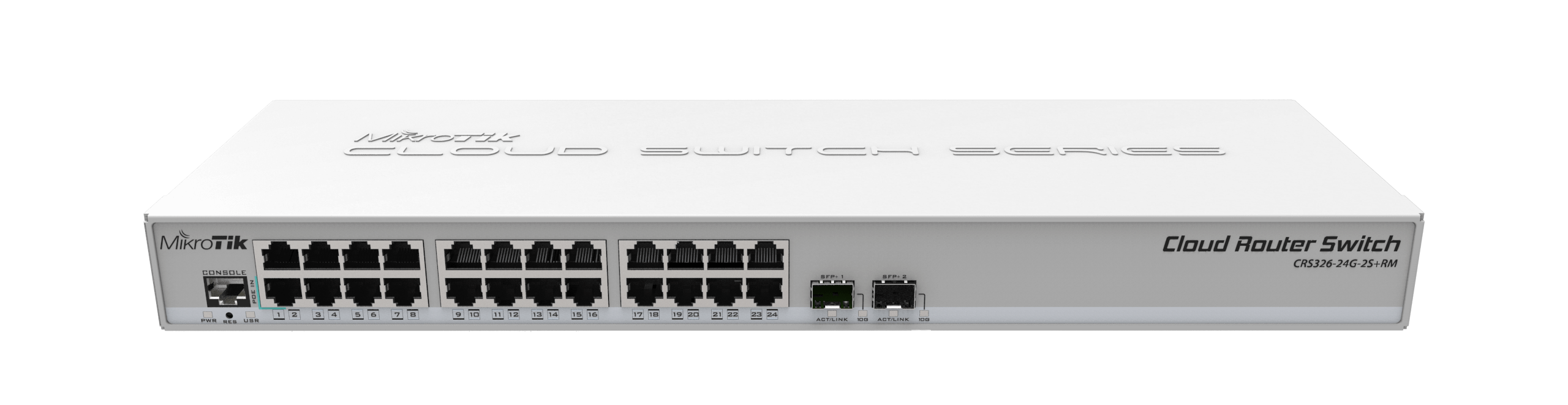 MikroTik CRS326-24G-2S+RM switch