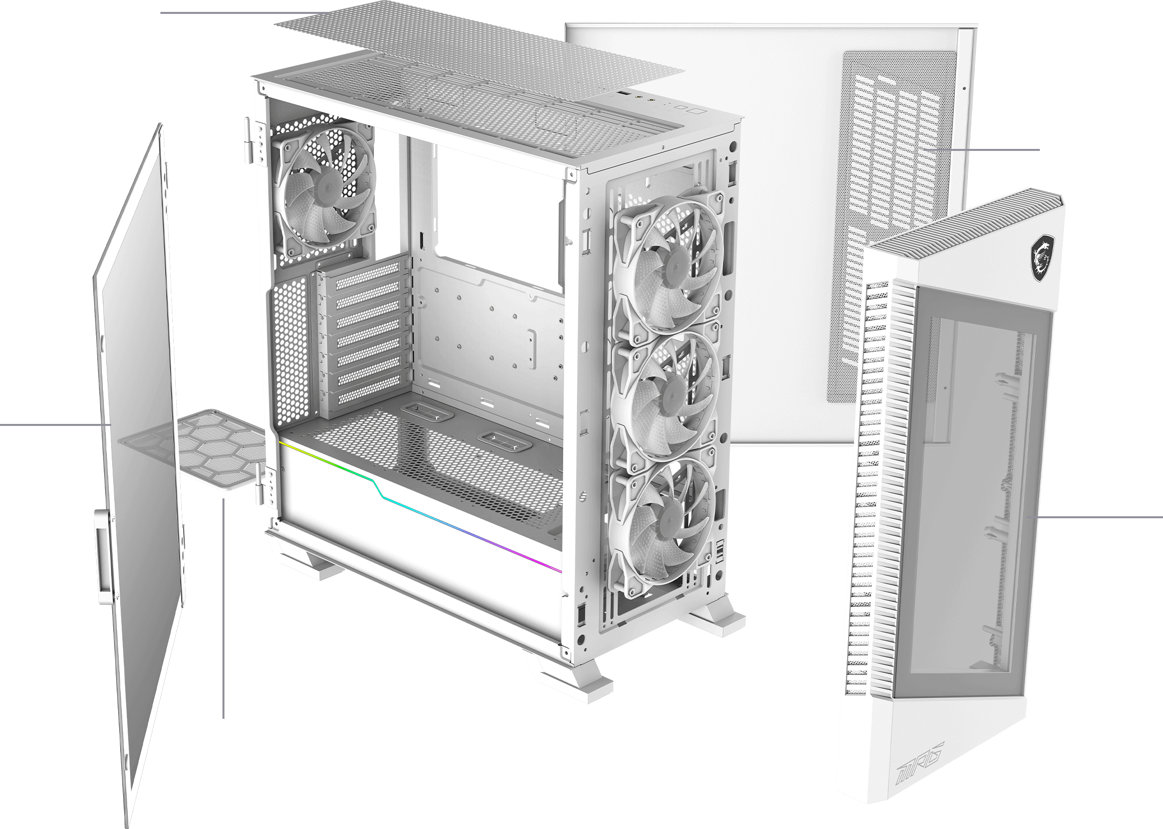 MSI MPG VELOX 100R WHITE