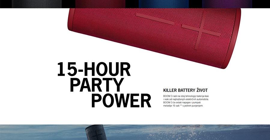 Logitech Ultimate Ears Boom 3 Red 