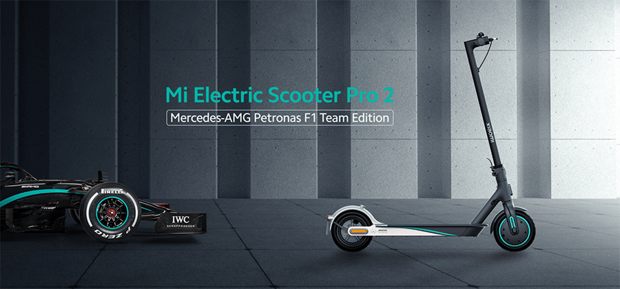 Xiaomi Mi Electric Scooter Pro 2 Mercedes AMG Petronas F1 Team Edition