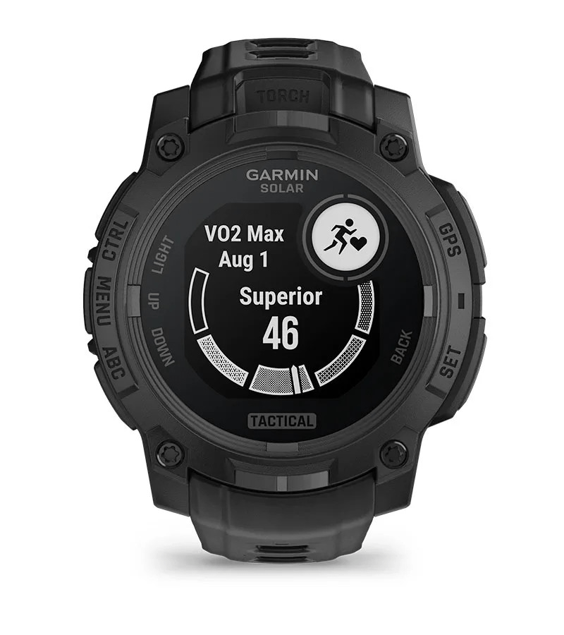 Garmin Instinct 3 Black – 45 mm, Solar, Tactical Edition