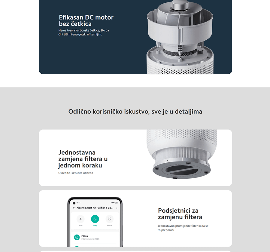 Xiaomi Smart Air Purifier 4 Compact