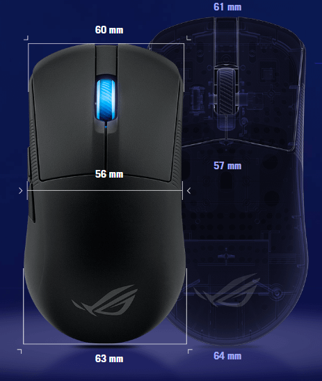 ASUS ROG Harpe Ace Mini Black miš