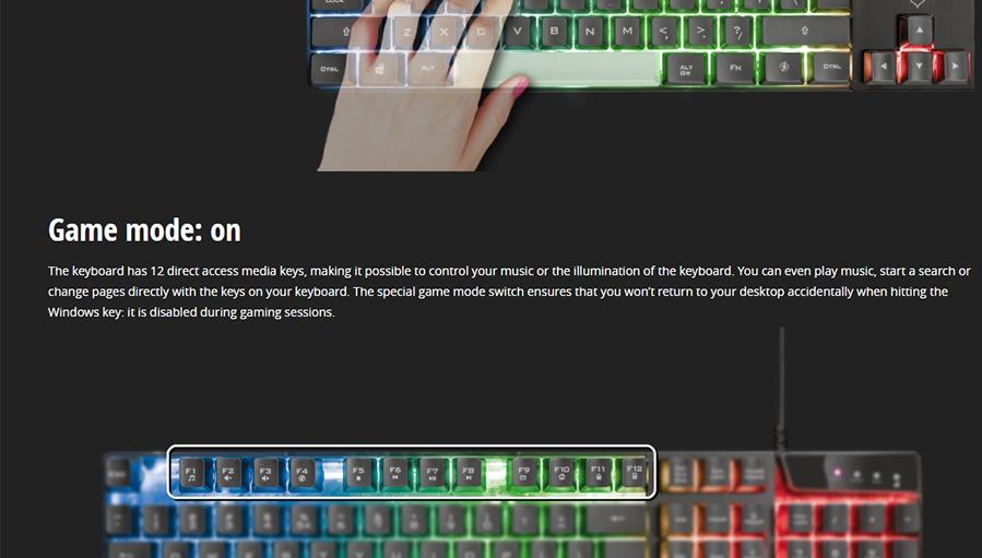 Trust GXT 838 Azor  Combo