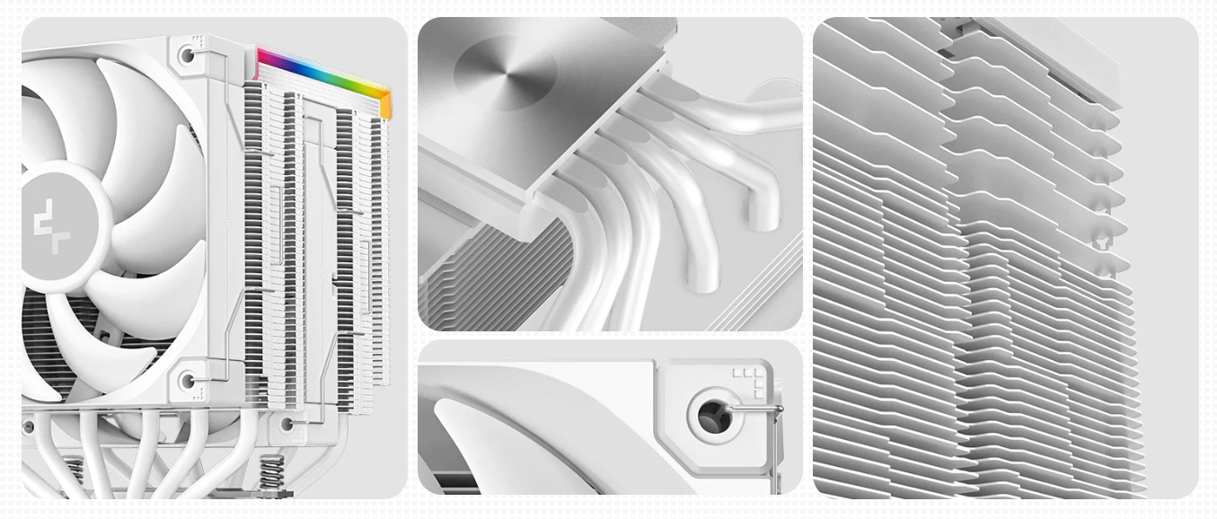 DEEPCOOL AK620 DIGITAL PRO WH kuler